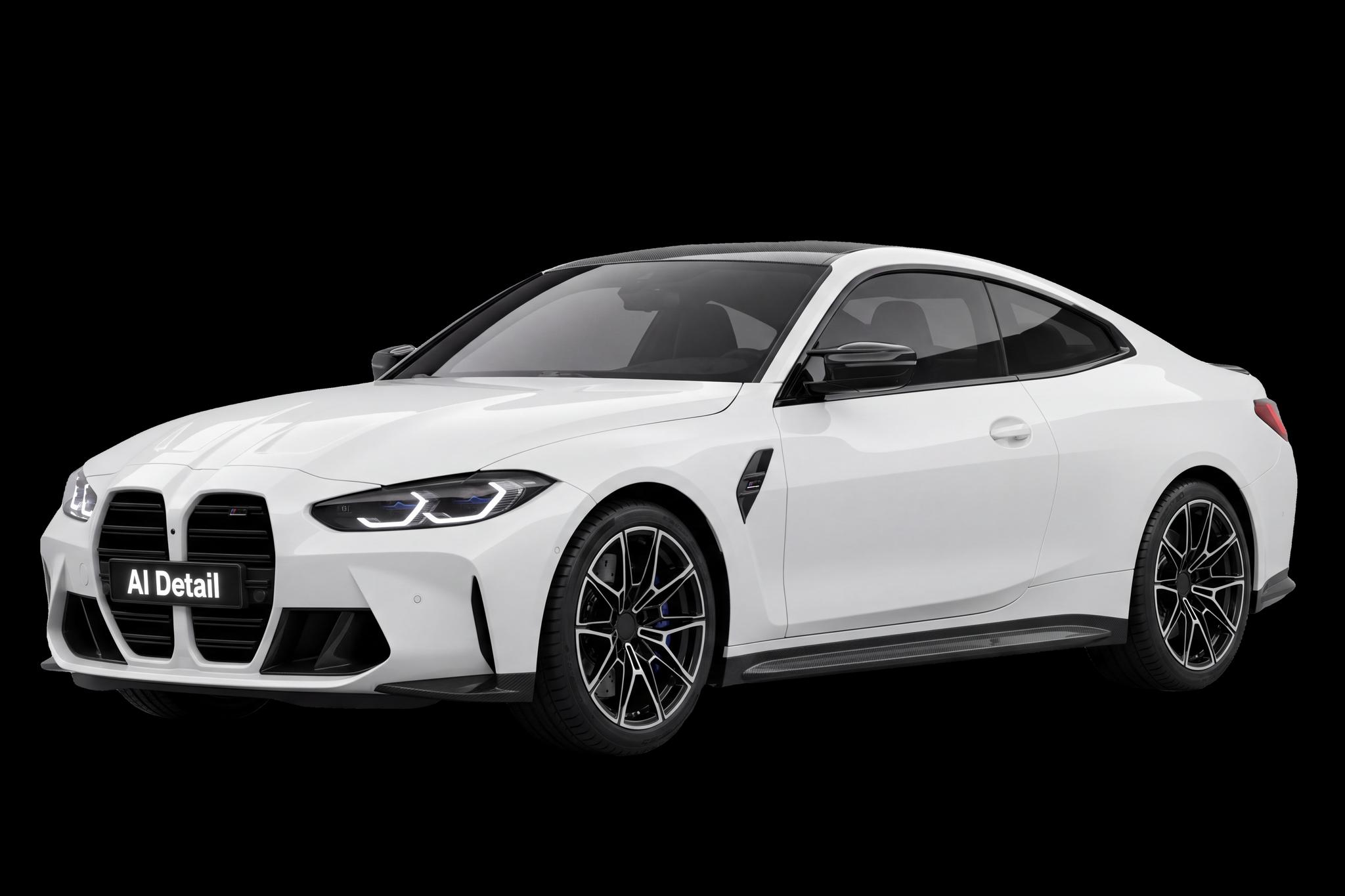 BMW M4 Competition в заводском цвете, без изменений — исходный вид