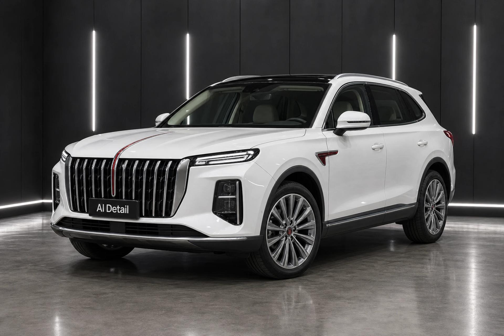 Hongqi HS5, исходное фото для примерки