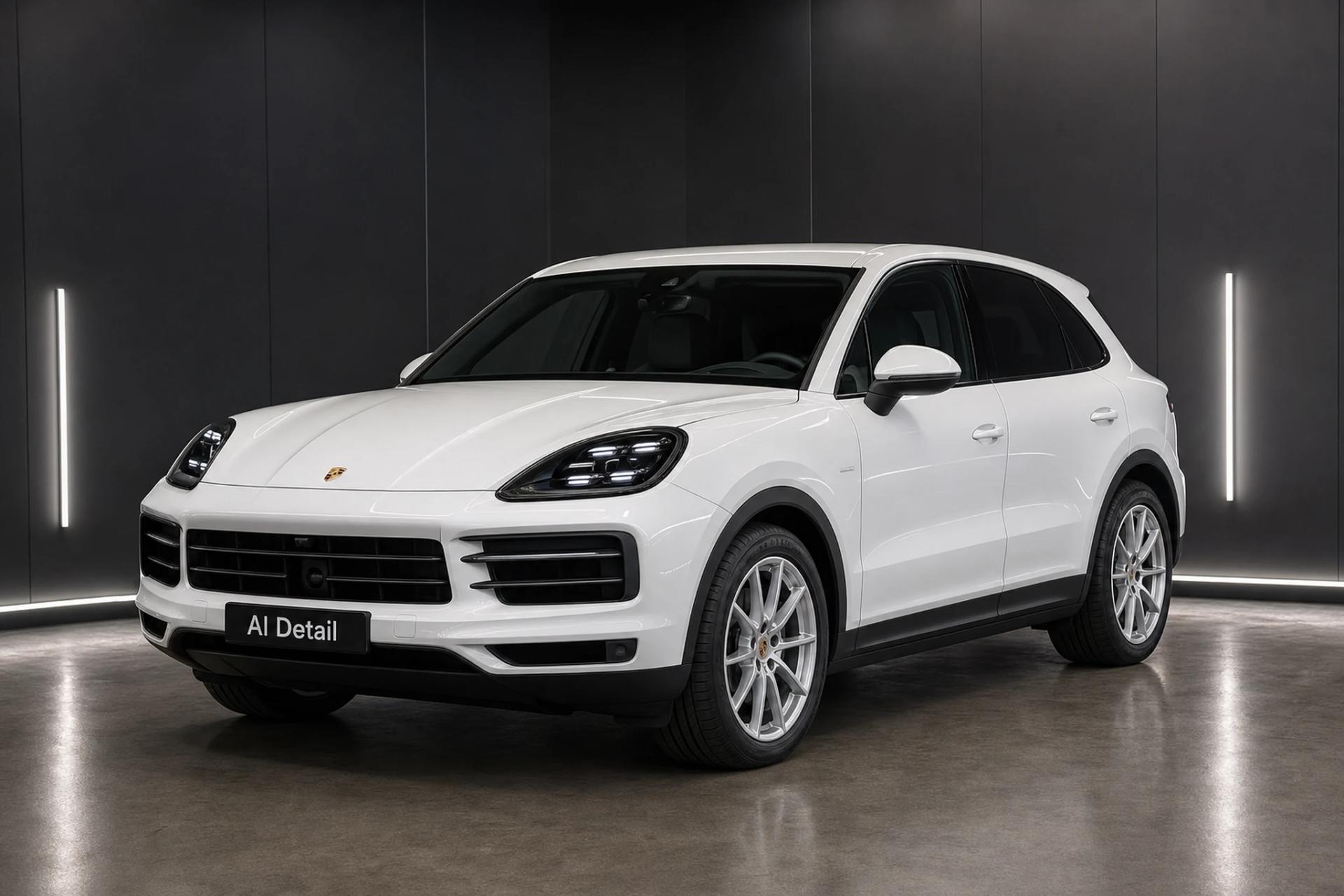 Porsche Cayenne Кроссовер 9YA, ракурс перед три четверти