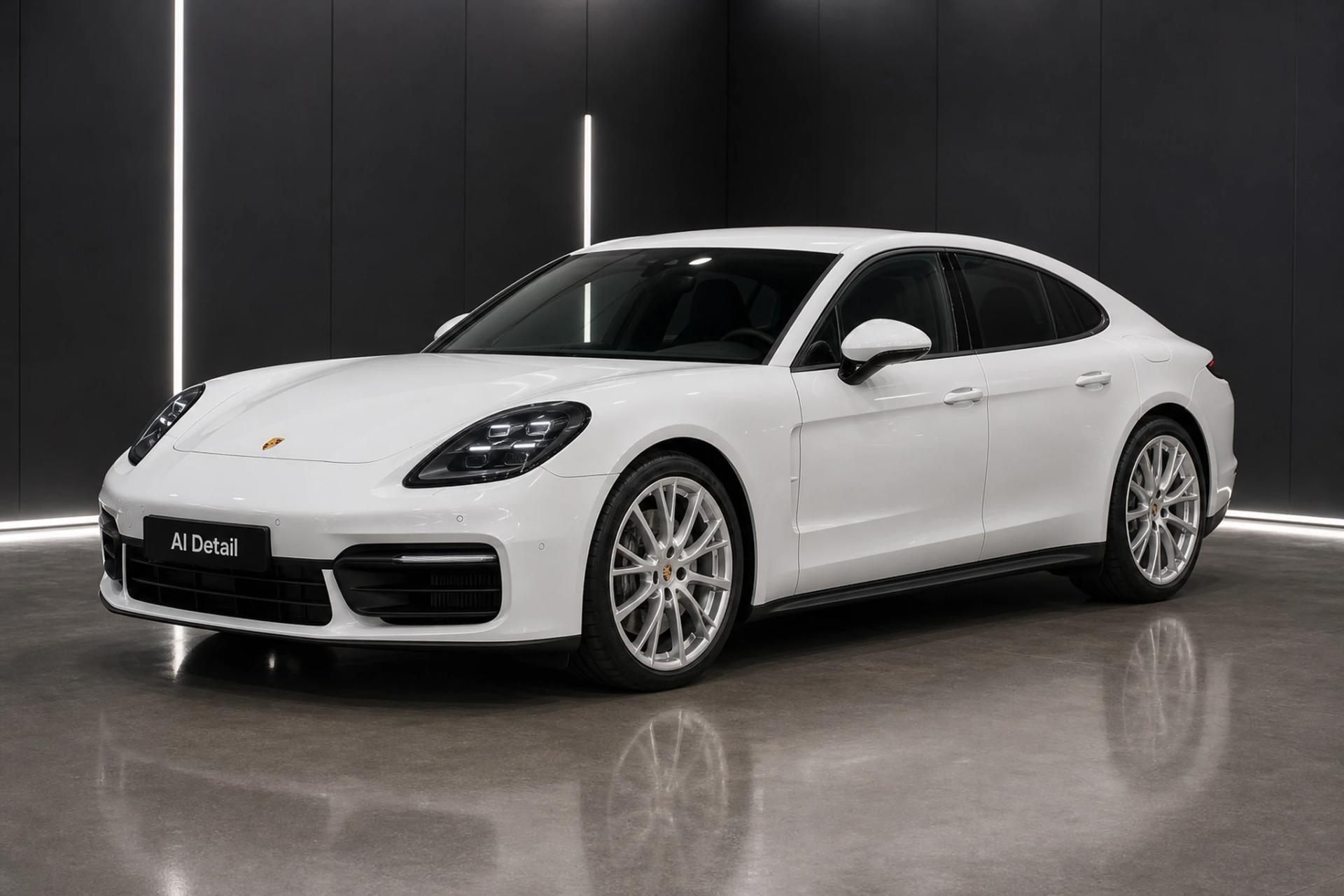 Porsche Panamera Лифтбек 976, ракурс перед три четверти