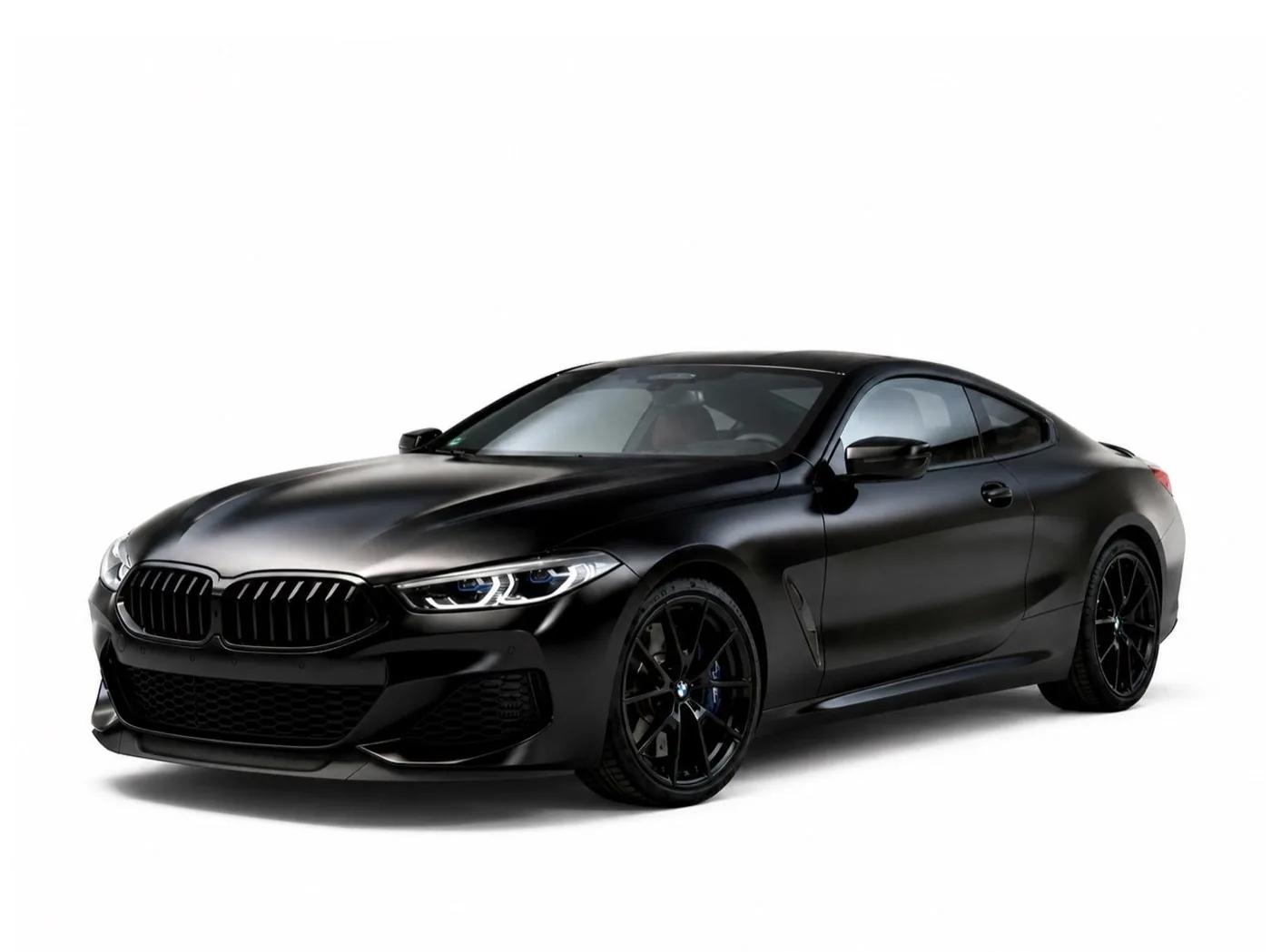 BMW 8 серии после ИИ-визуализации цвета