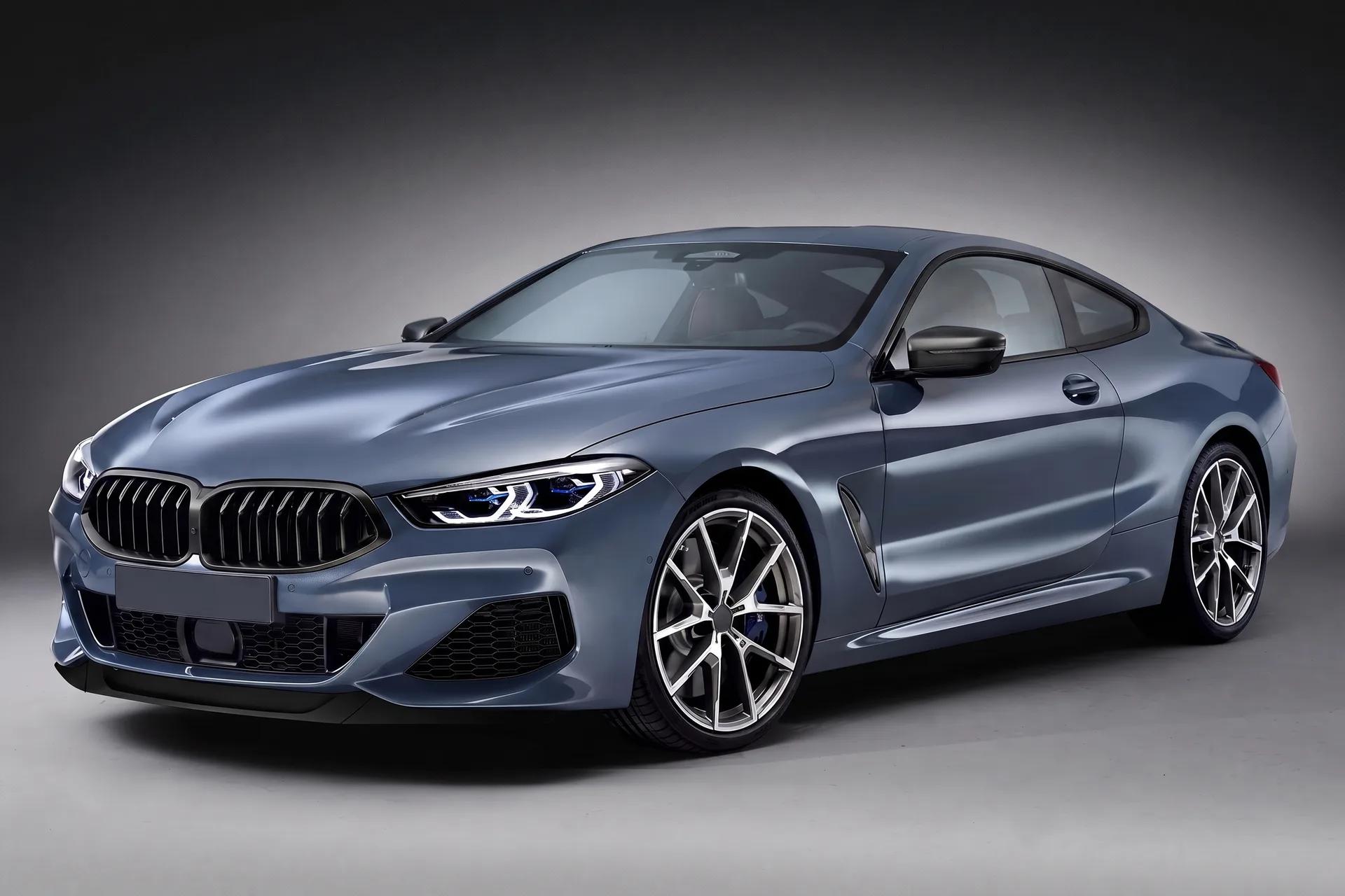 BMW 8 серии, антихром — Сатин