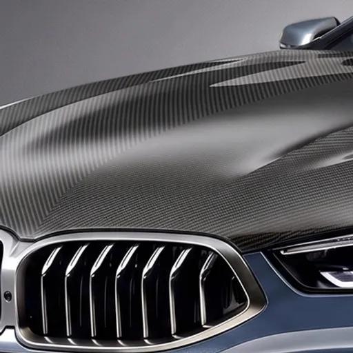 BMW 8 серии, капот — Карбон
