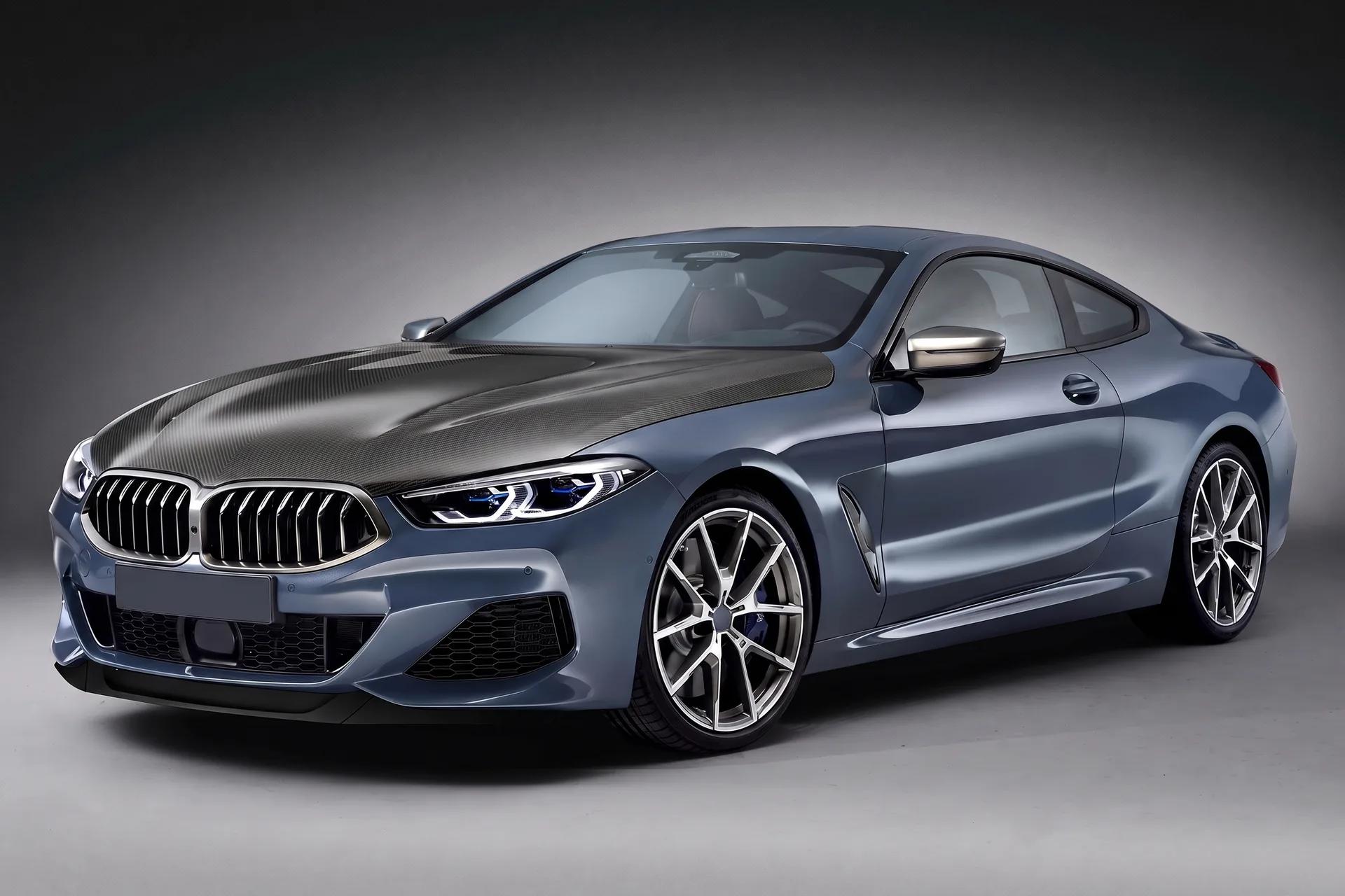 BMW 8 серии, капот — Карбон