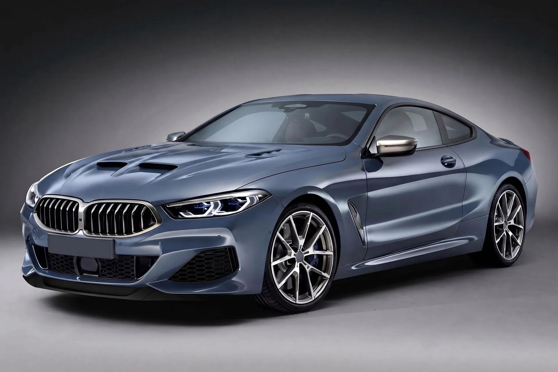 BMW 8 серии, капот — С воздухозаборниками
