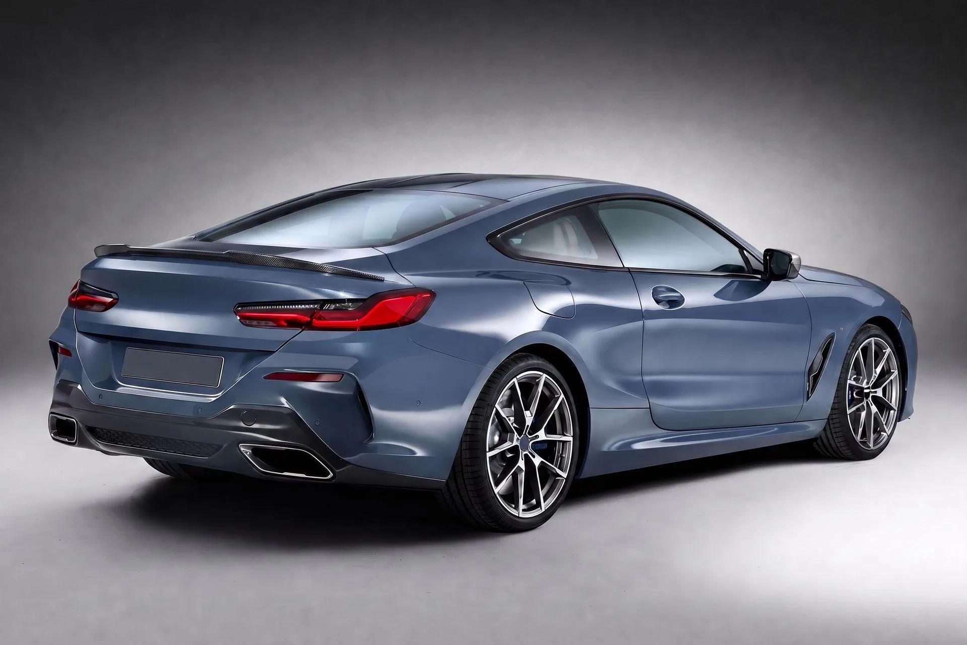 BMW 8 серии, спойлер — Carbon lip