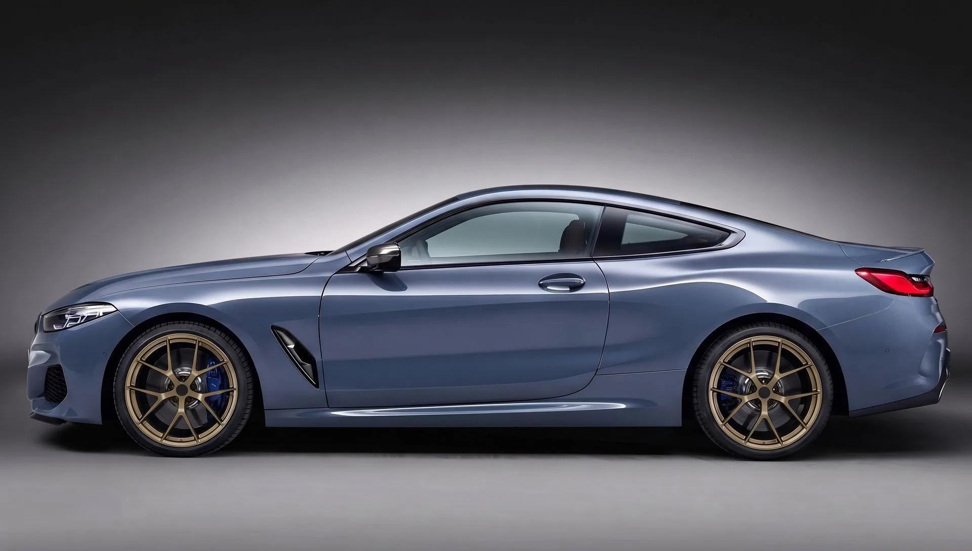 BMW 8 серии на дисках BBS CH-R Satin Bronze