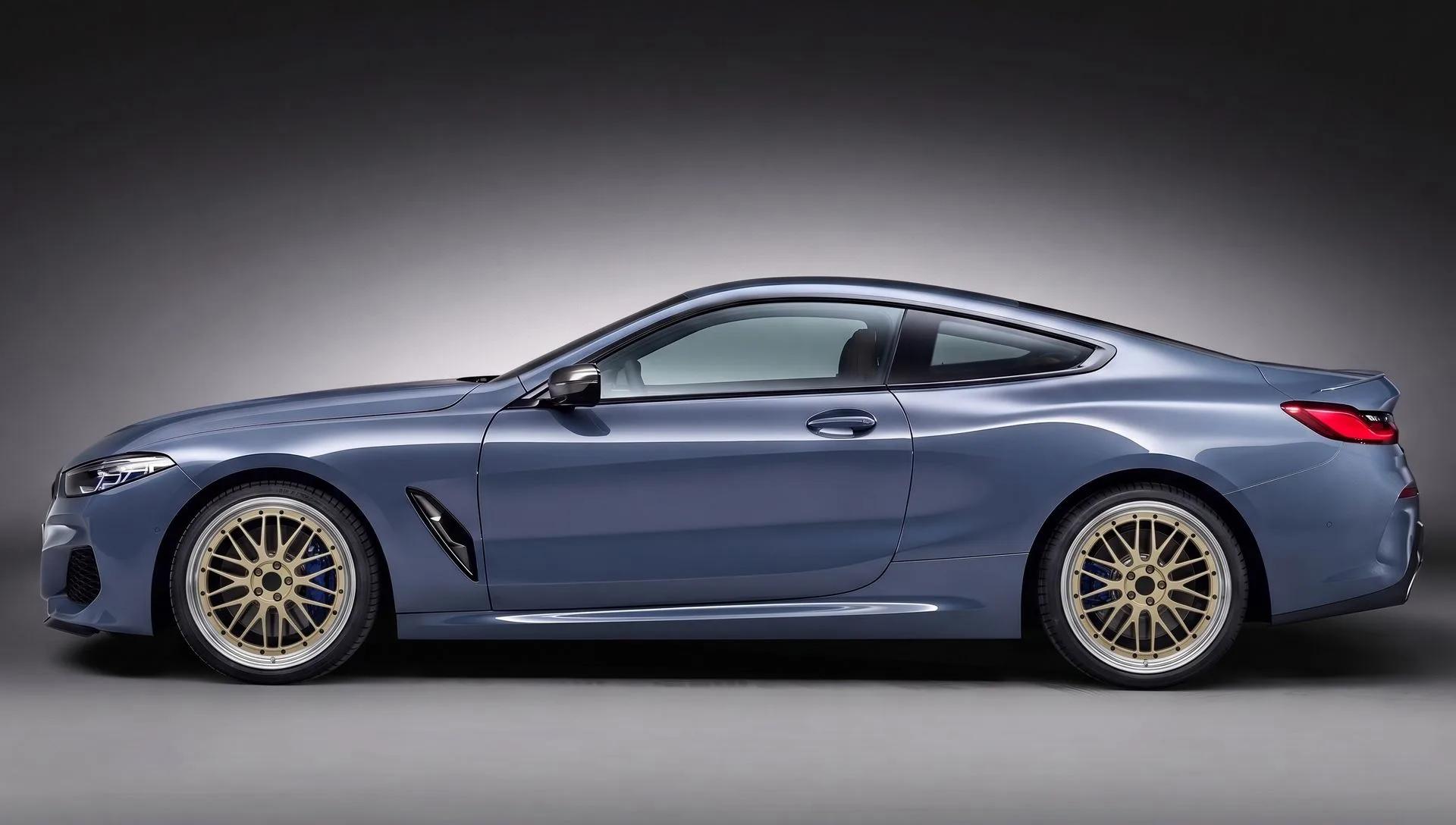 BMW 8 серии на дисках BBS LM Gold