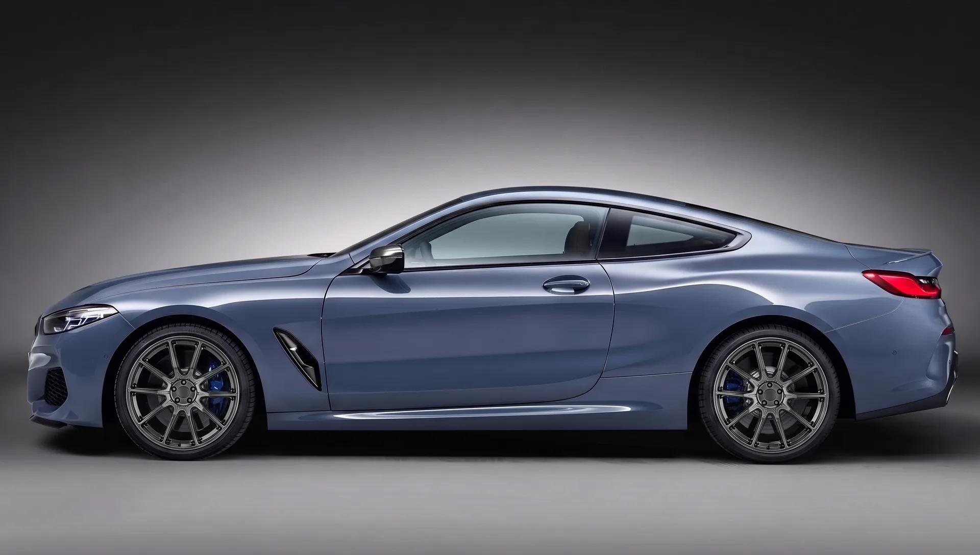 BMW 8 серии на дисках OZ Racing HyperXT HLT Star Graphite Diamond Lip