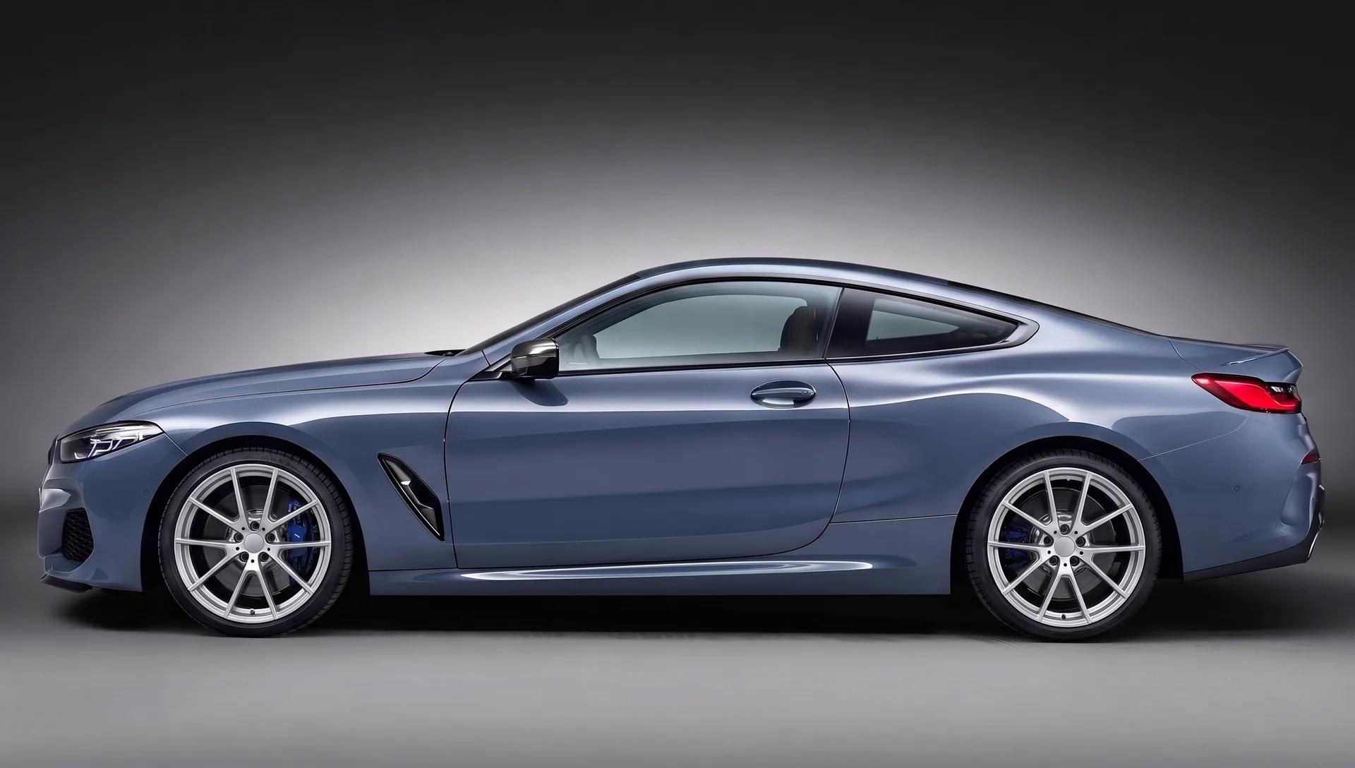 BMW 8 серии на дисках OZ Racing Superturismo LM Matt Race Silver