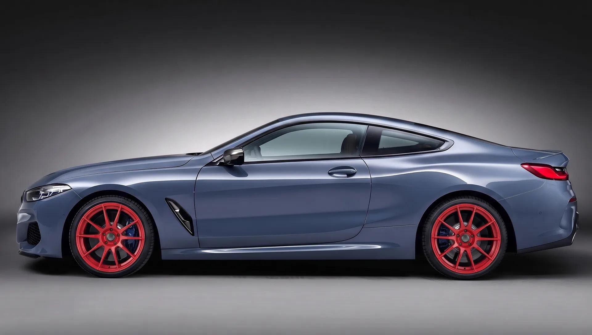 BMW 8 серии на дисках OZ Racing Ultraleggera HLT Matt Red
