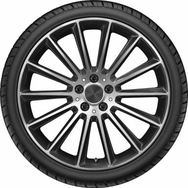 Диск Mercedes-AMG Multi-spoke Slim — Bicolor Matte Black