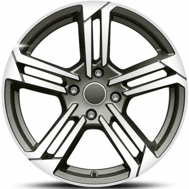 Диск MOMO TWIST — Matt Graphite Polished