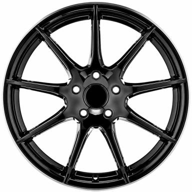 Диск OZ Racing Veloce GT — Gloss Black Diamond Lip