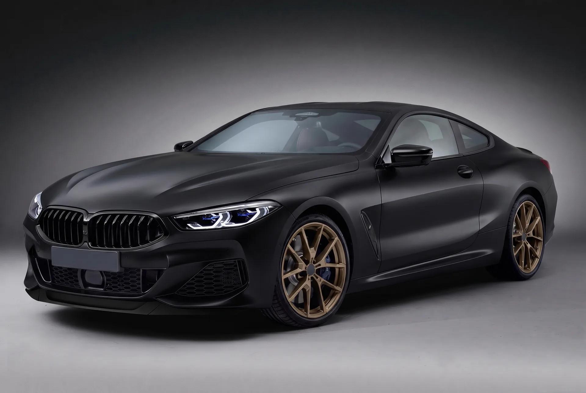BMW 8 серии в плёнке 3M Deep Black