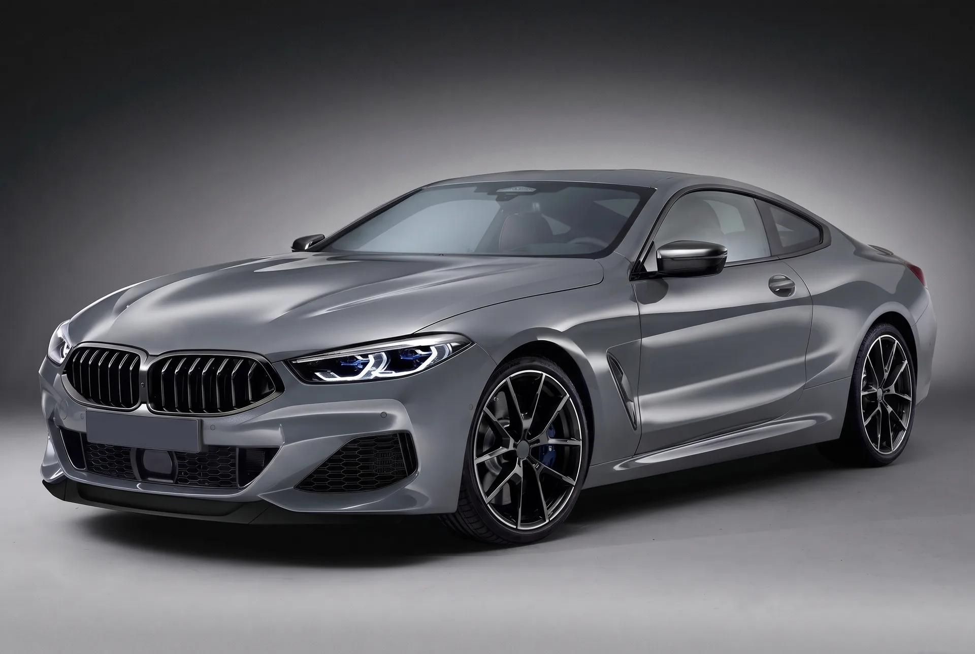 BMW 8 серии в плёнке 3M High Gloss Nardo Gray