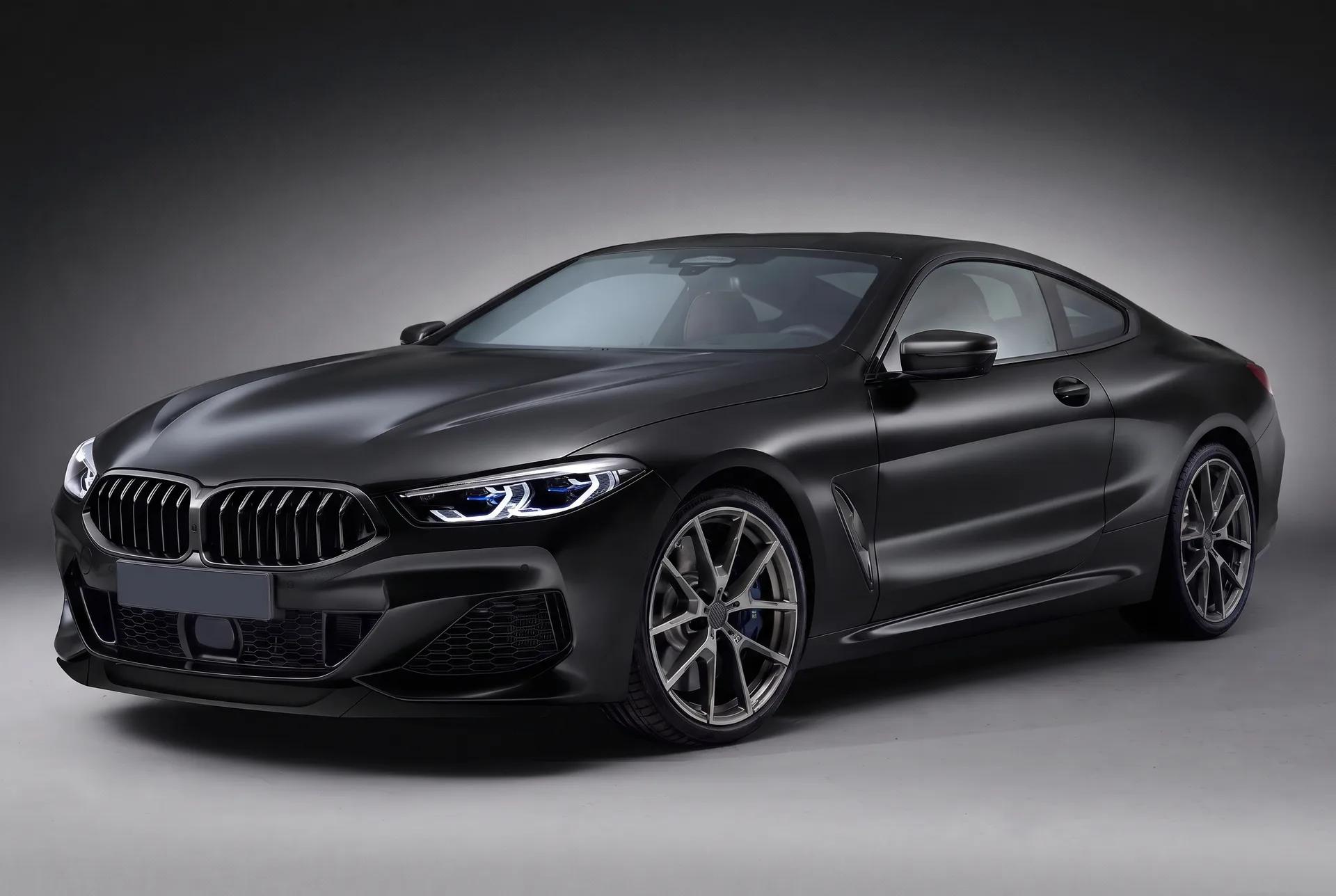 BMW 8 серии в плёнке Avery Dennison Satin Black