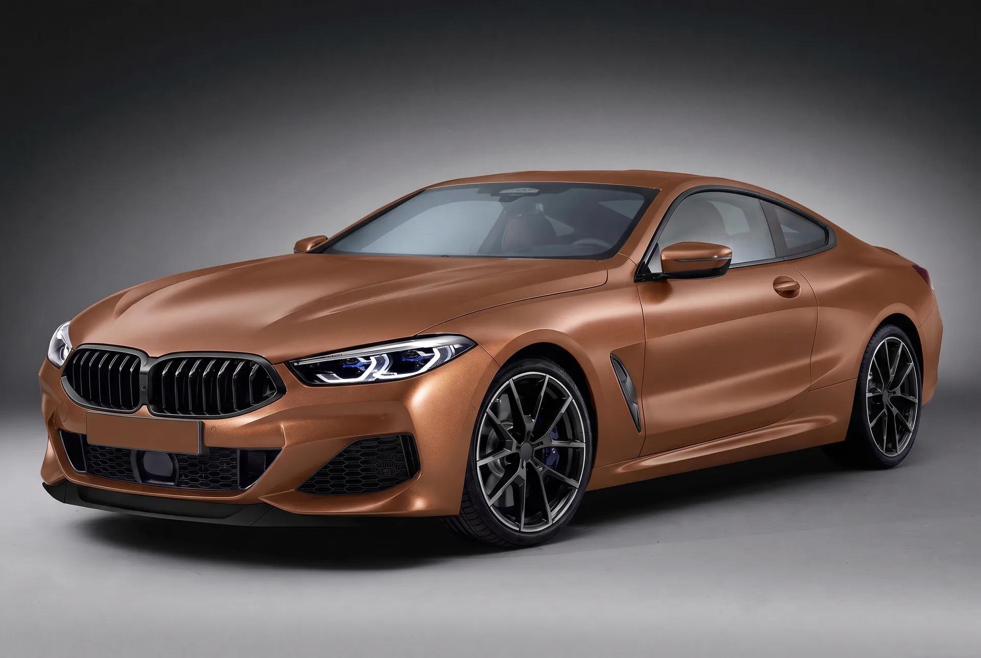 BMW 8 серии в плёнке 3M Canyon Copper