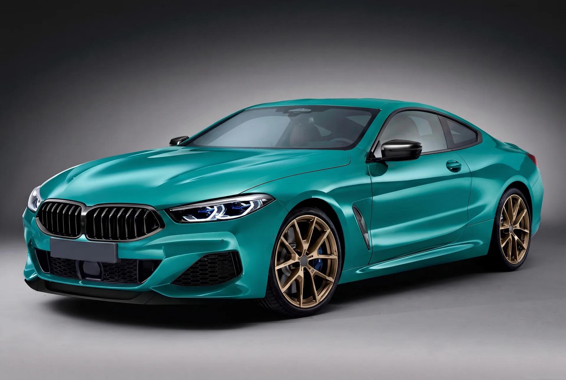 BMW 8 серии в плёнке 3M Atomic Teal